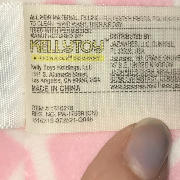 RARE Squishmallow!! GIANT Hello Kitty Sanrio! My Melody Melting Ice Cream, pink - Picture 12 of 13